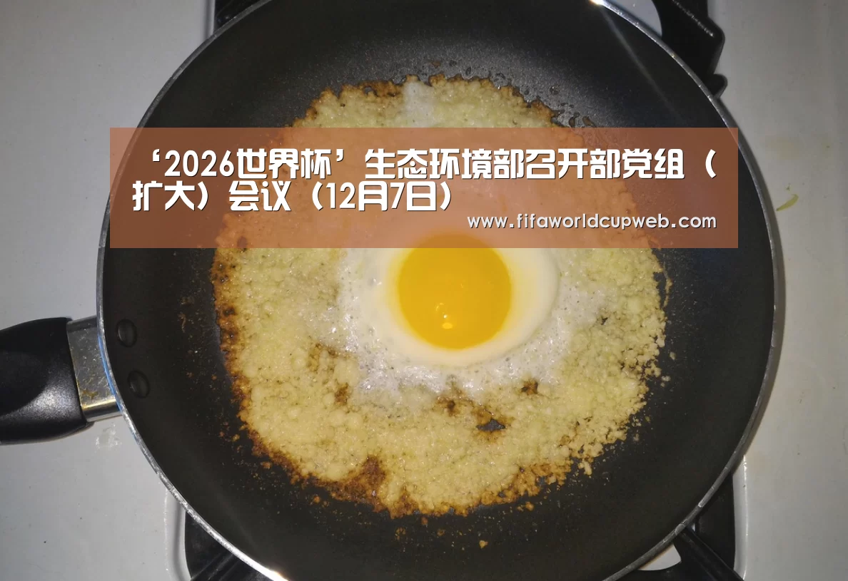 ‘2026世界杯’生态环境部召开部党组(扩大)会议(12月7日)(图1) 2026世界杯